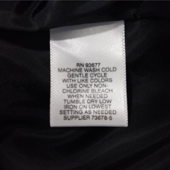 NWT@$40! LIZ CLAIBORNE! ESPRESSO BROWN AND METALLIC GOLD WOVEN SKIRT! SZ 12 - Picture 8 of 9